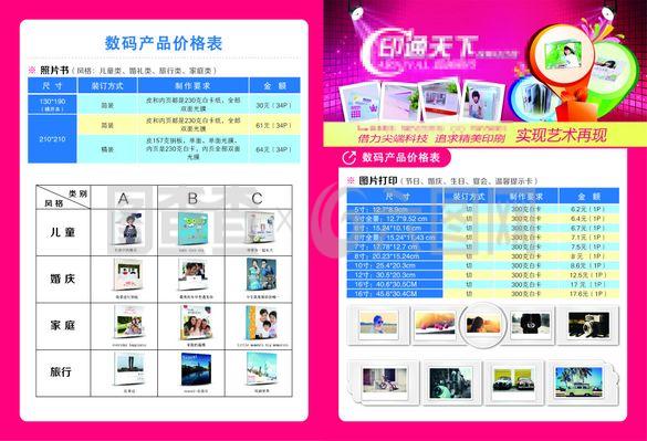 数码印刷品设计 打造吸引眼球的灯箱单页