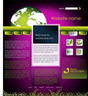 网页模板设计与网站整体构建 从框架到灵魂的艺术